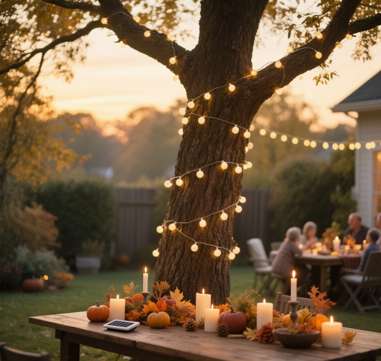Elevating Garden Ambiance: The Charm of Solar Hanging Lights for Trees