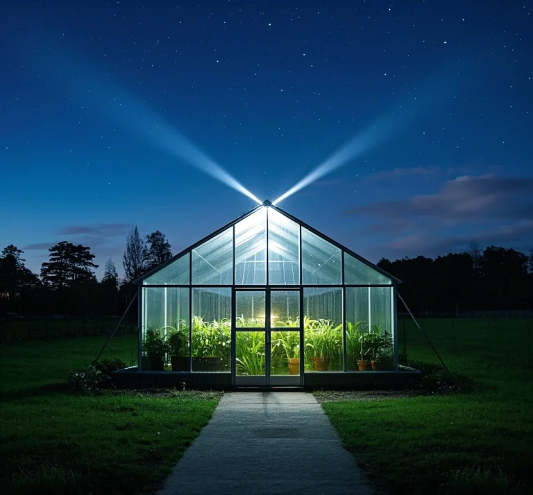 solar flagpole spotlight