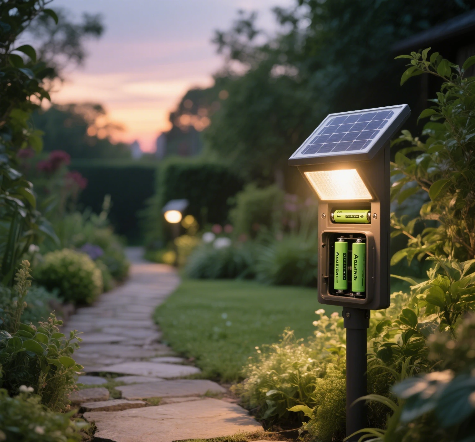 solar light battery